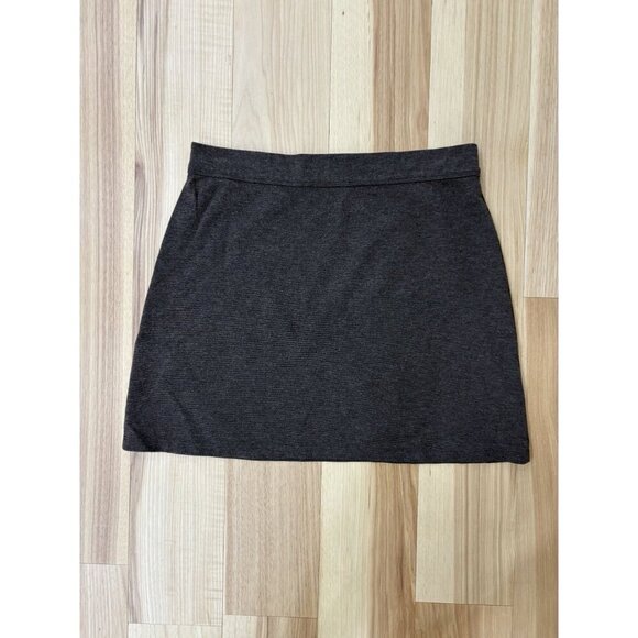 Sophie Max S Brown Stretch Mini Skirt Rayon Blend EUC - Picture 3 of 5